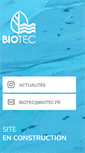 Mobile Screenshot of biotec.fr