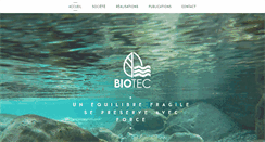 Desktop Screenshot of biotec.ch