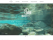 Tablet Screenshot of biotec.ch